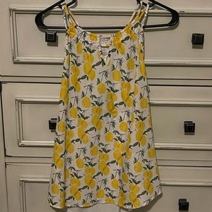 Market & Spruce lemon tank/blouse